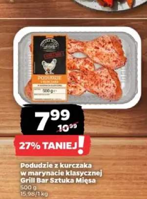 Podudzie z kurczaka w marynacie klasycznej Grill Bar Sztuka Mięsa