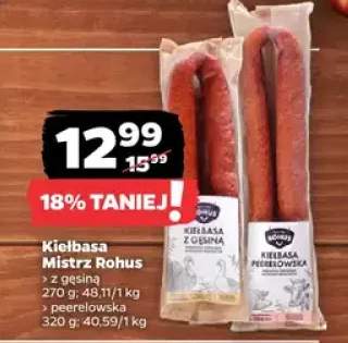 Kiełbasa peerelowska Mistrz Rohus +1 wariant