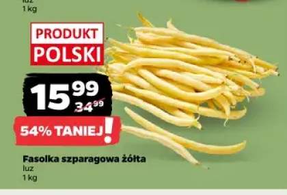 Fasolka szparagowa żółta polska