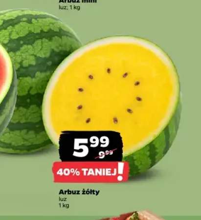 Arbuz żółty