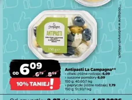 Antipasti La Campagna oliwki +2 warianty