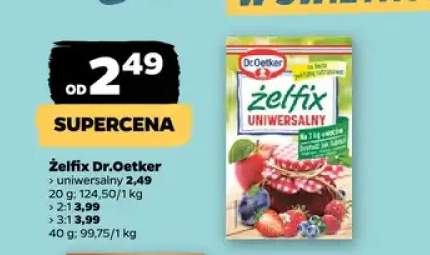 Żelfix Dr.Oetker 2:1 +2 warianty