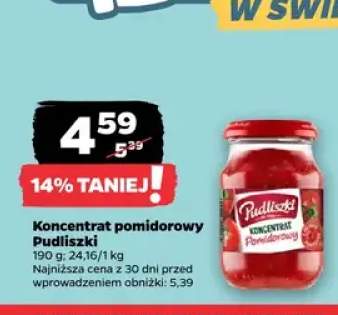 Koncentrat pomidorowy Pudliszki