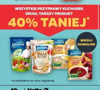 Przyprawy Kucharek +4 warianty