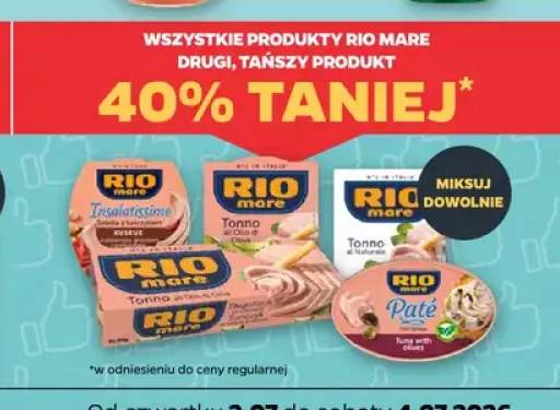 Produkty Rio Mare +4 warianty