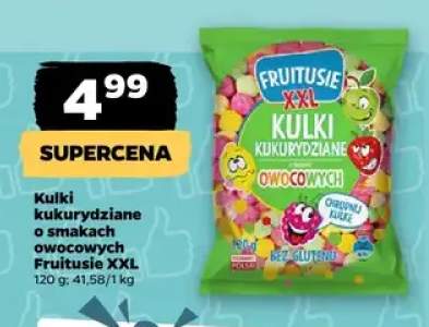 Kulki kukurydziane o smakach owocowych Fruitusie XXL