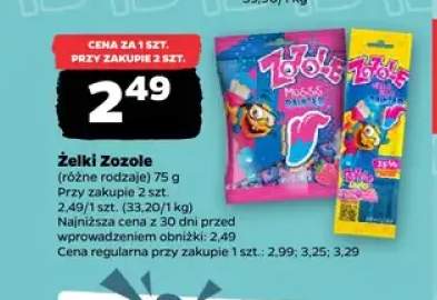 Żelki Zozole Painter +1 wariant