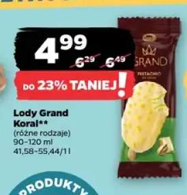 Lody Grand Koral Pistachio