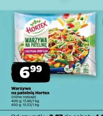Warzywa na patelnię z przyprawą orientalną Hortex