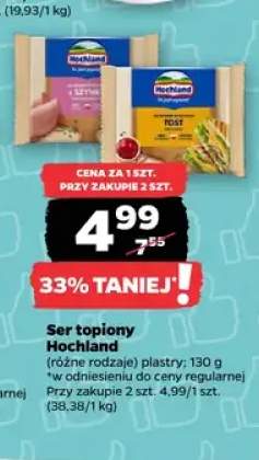 Ser topiony Hochland plastry