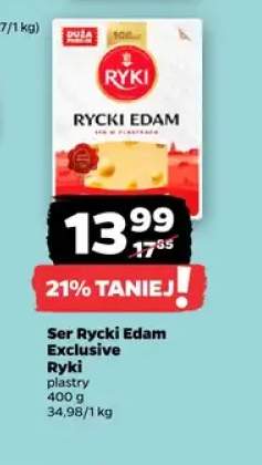 Ser Rycki Edam Exclusive Ryki plastry