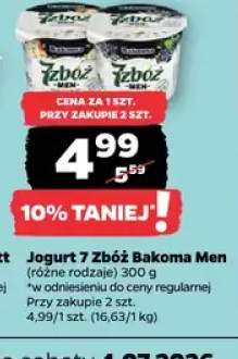Jogurt 7 Zbóż Bakoma Men