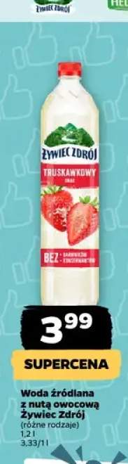 Woda źródlana z nutą owocową Żywiec Zdrój