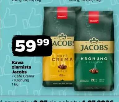 Kawa ziarnista Jacobs Café Crema +1 wariant