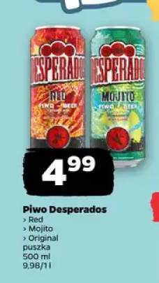Piwo Desperados Mojito +2 warianty