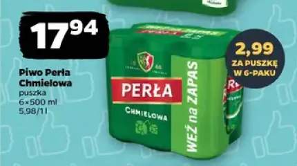 Piwo Perła Chmielowa 6-pak