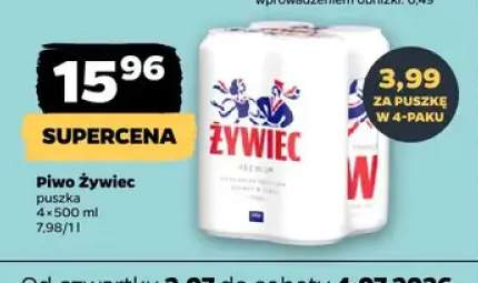 Piwo Żywiec Premium 4-pak