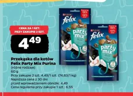 Przysmaki dla kotów Felix Party Mix Ocean +1 wariant