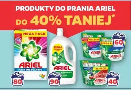 Produkty do prania Ariel +3 warianty