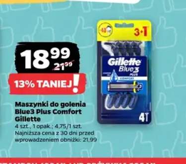 Maszynki do golenia Gillette Blue3 Plus Comfort