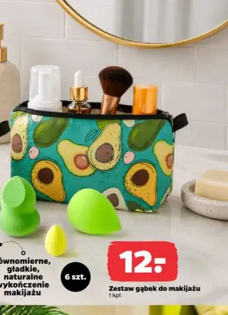 Zestaw gąbek do makijażu 6-pak