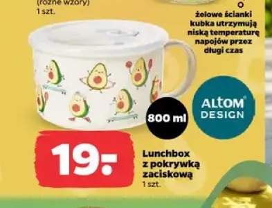 Lunchbox z pokrywką zaciskową Altom Design