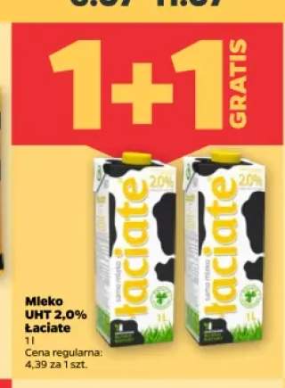 Mleko UHT 2,0% Łaciate