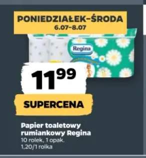 Papier toaletowy rumiankowy Regina