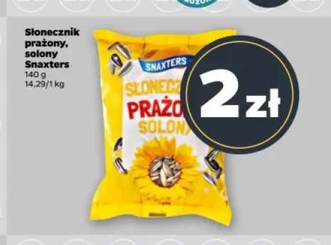 Słonecznik prażony solony Snaxters