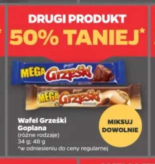 Wafel Mega Grześki Goplana +1 wariant