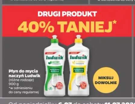 Płyn do mycia naczyń Ludwik miętowy +1 wariant