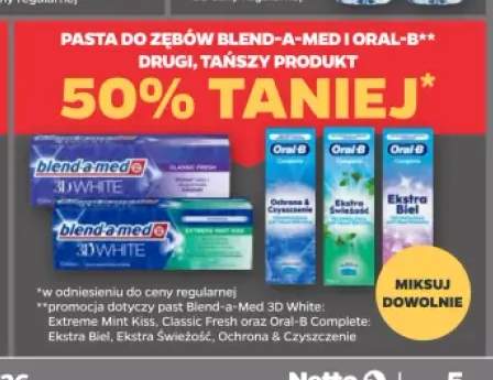 Pasta do zębów Blend-a-med 3D White Classic Fresh +4 warianty