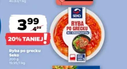 Ryba po grecku Seko