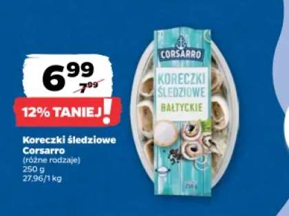 Koreczki śledziowe Corsarro