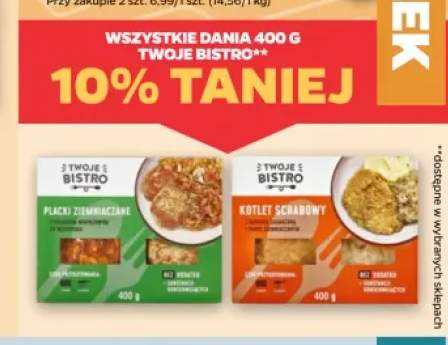 Dania 400 g Twoje Bistro +2 warianty