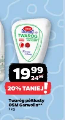 Twaróg półtłusty OSM Garwolin