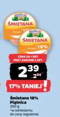 Śmietana 18% Piątnica
