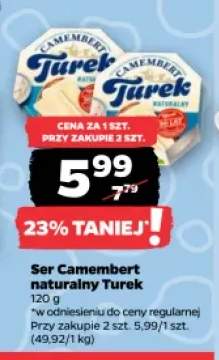 Ser Camembert naturalny Turek