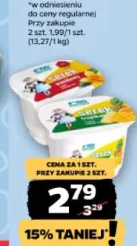 Serek homogenizowany waniliowy Rolmlecz +2 warianty