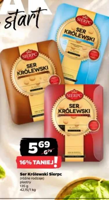 Ser Królewski Sierpc plastry