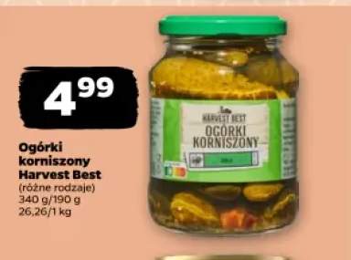 Ogórki korniszony Harvest Best