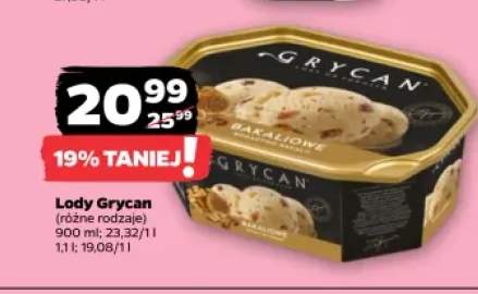 Lody Grycan Bakaliowe