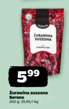 Żurawina suszona Sereno