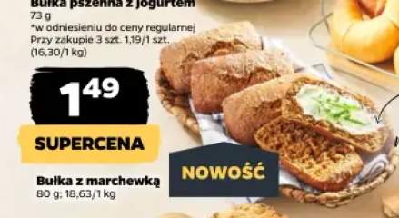 Bułka z marchewką