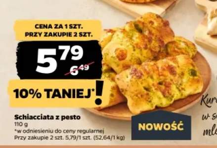Schiacciata z pesto