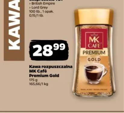 Kawa rozpuszczalna MK Café Premium Gold