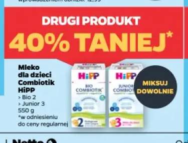 Mleko dla dzieci HiPP Junior Combiotik 3 +1 wariant