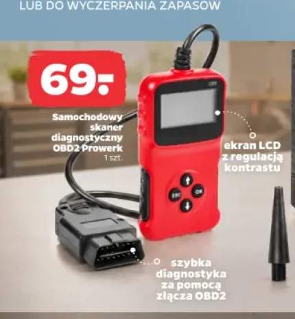 Samochodowy skaner diagnostyczny OBD2 Prowerk