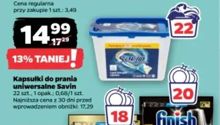 Kapsułki do prania uniwersalne Savin