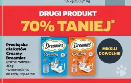 Przekąska dla kotów Creamy Dreamies